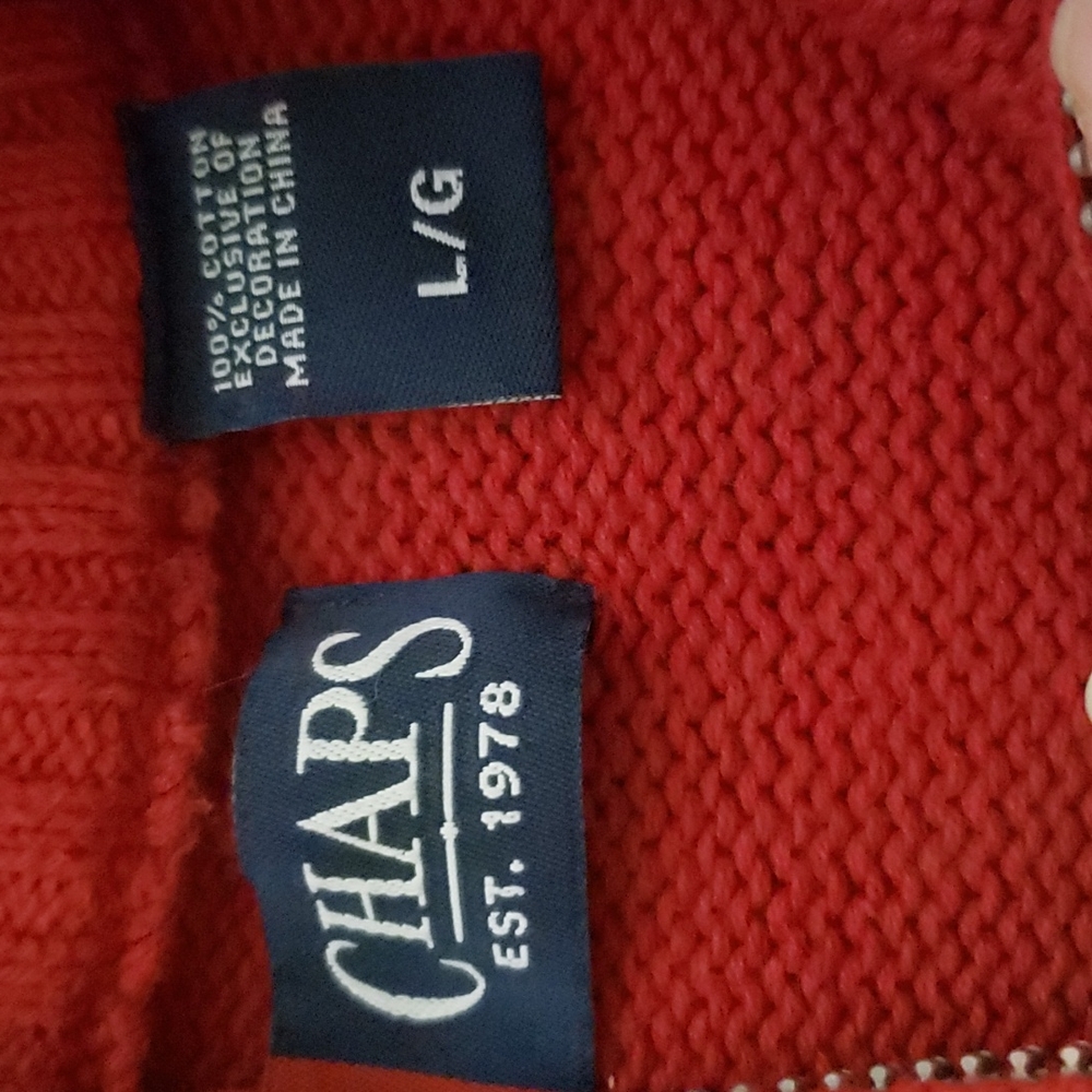 Chaps Sweater - Picture 4 of 4